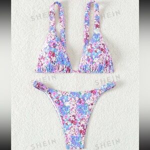 Floral bikini